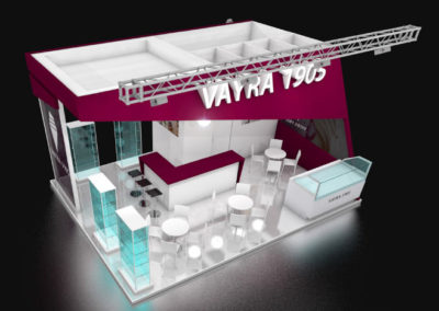 Ipotesi progettuale stand Vayra 1905 – Sigep